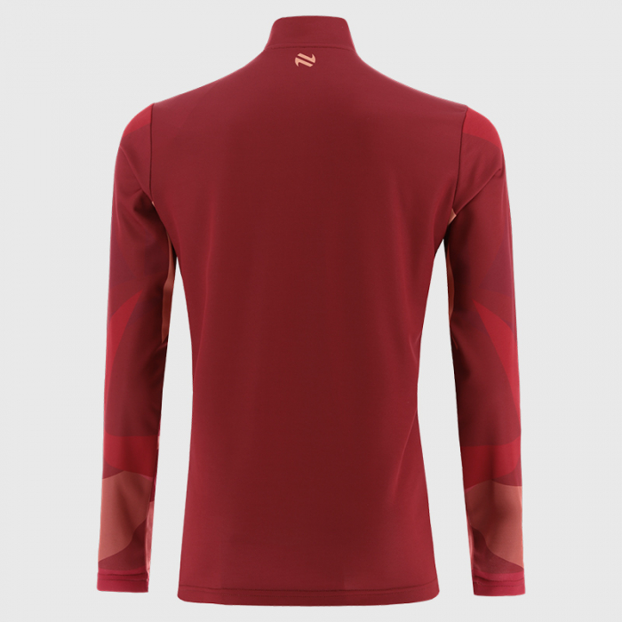2025 Womens Core HZ Top Dark Red
