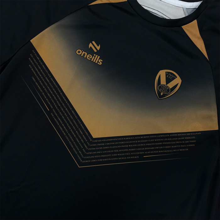 2026 Kids Hall of Fame Tee Black/Gold