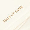 2026 Women's Hall of Fame Polo Cream/Gold