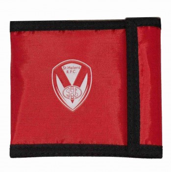 Red Nylon Rip Wallet 