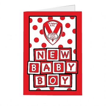 Saints Baby Boy Card