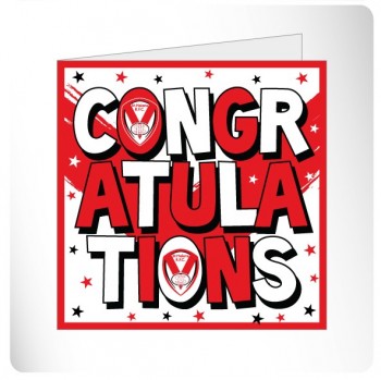Congrats Text Card