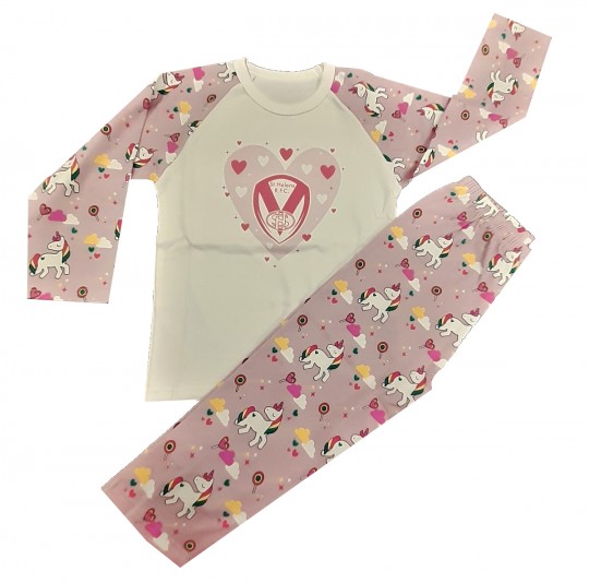 Pink Crest Pyjamas