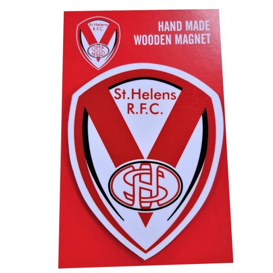 Crest Wooden Magnet