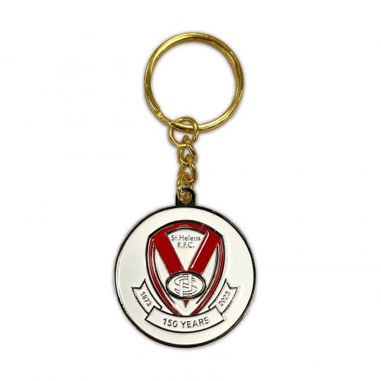150 yr Circular Crest Keyring