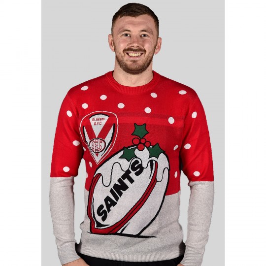 Xmas Rugby Ball Jumper