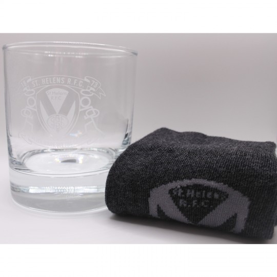 Whiskey Glass/Sock Set