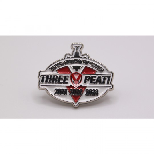 Womens Three-Peat Badge