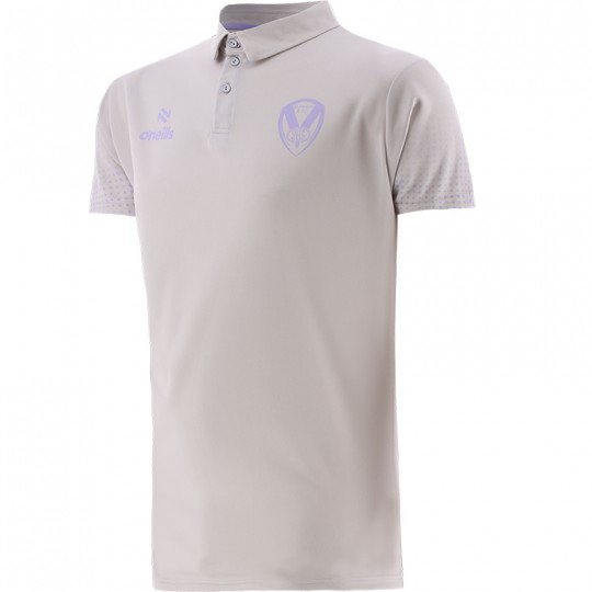 2024 Capt Run Women Polo Lt Grey
