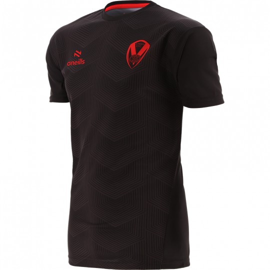 2024 Kids Core Training Tee Black/Red