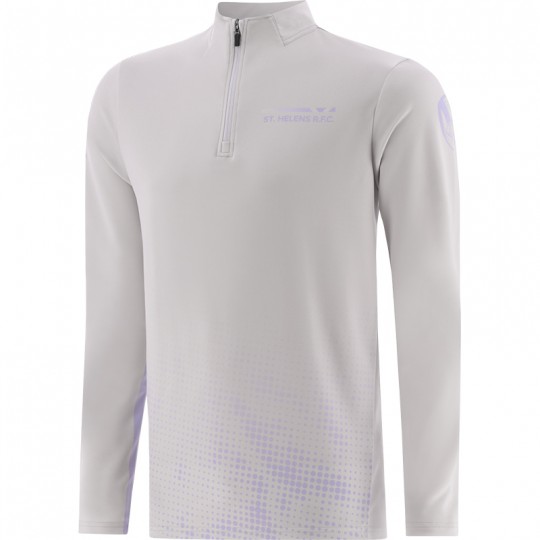 2024 Capt Run Girl's HZ Top Lt Grey