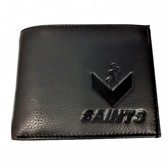 Black Leather Wallet Vee