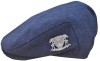 Navy Flat Cap -Coat of Arms Logo