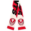 White SAINTS Scarf