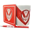 Red Vee Desk Top Set
