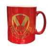 150 yrs Gold Print Mug Red