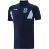 2023 Ladies Vee Polo Navy/Sky