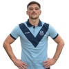 Vee Cotton Polo Sky