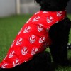 Saints Dog Coat Red