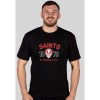 Adults College T-Shirt Black.