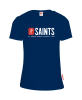 Ladies Stickman Tee Navy