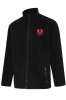 Black Fleece Jacket red Crest.