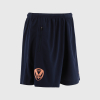 2025 Kids Core Training Shorts Navy Peach