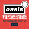 Oasis Tickets Raffle Entry
