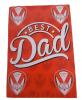Best Dad Multicrest Card