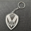 Acrylic Crest Keyring