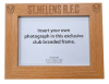 Crested Wooden Photo Frame - landscape