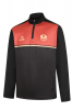 2026 Women Core HZ Fleece Top Black/Rust