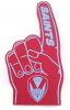 Saints Red Foam Hand
