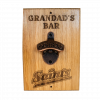Grandad’s Bar Wooden Bottle Opener Sign