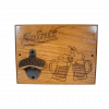 Saints Bar Wooden Bottle Opener Sign