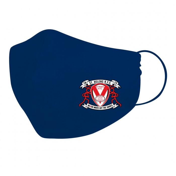 Navy Coat of Arms Face Covers 