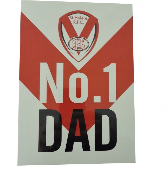 No 1 Dad Card
