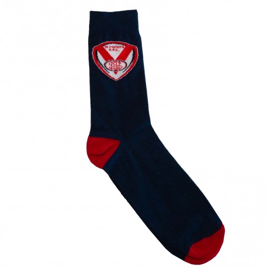 2022 Navy Crest Socks.