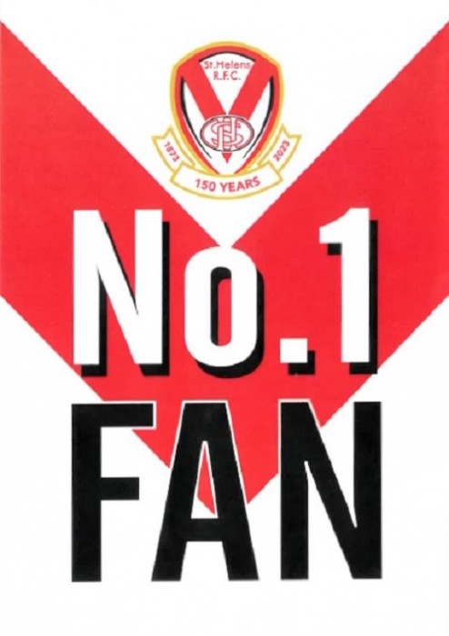 No 1 Fan Card 150 crest.