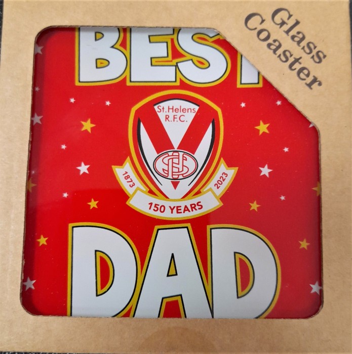Glass Coaster - Best Dad