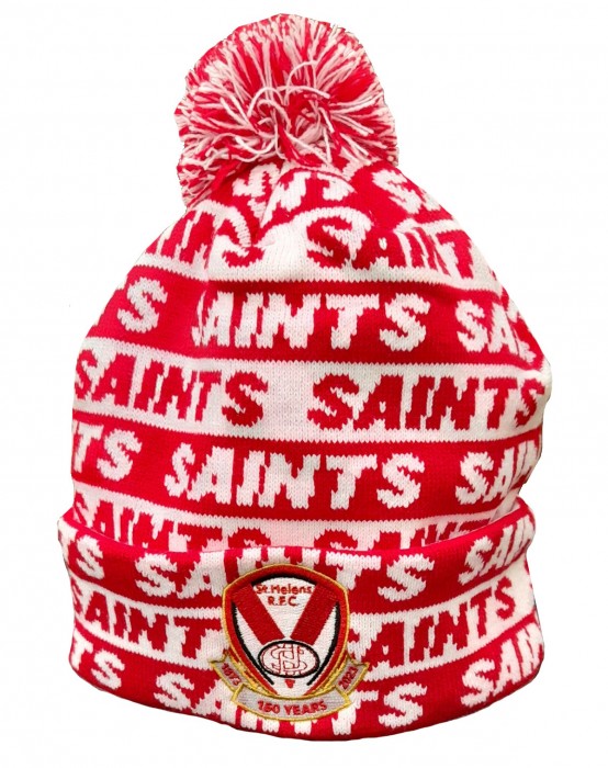 Multi Text Bobble Hat