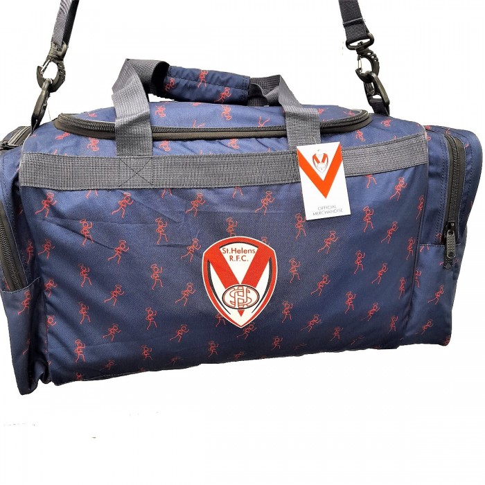 Rectangle Holdall Navy Stickman