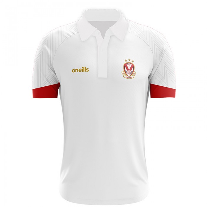 2023 Adult 3 Star Polo White