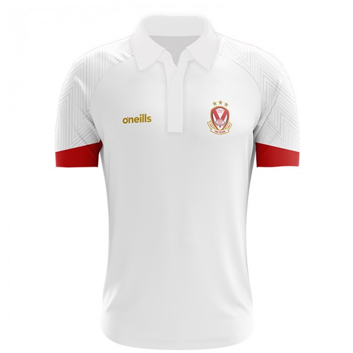 2023 Adult 3 Star Polo White