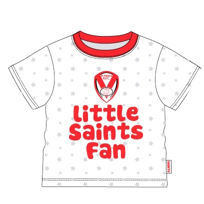 Little Saint T-shirt White/Red