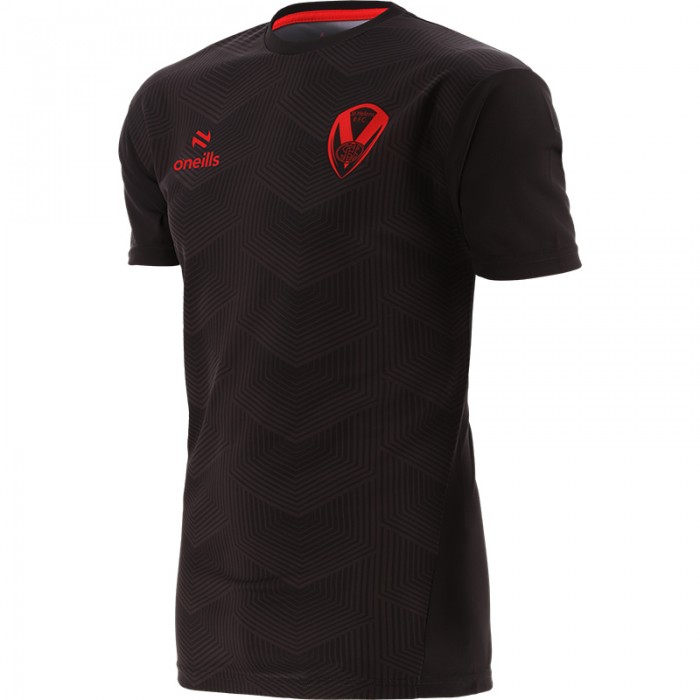 2024 Kids Core Training Tee Black/Red