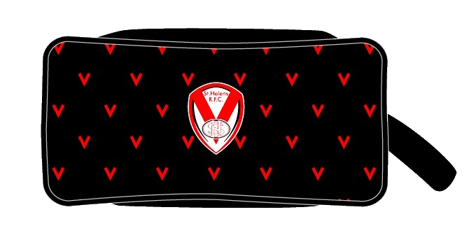 Black Red Vee Bootbag