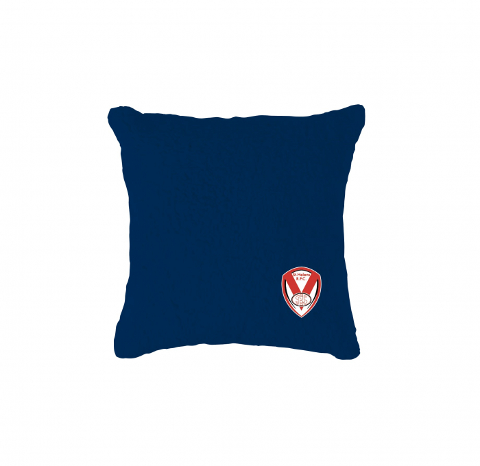 Navy Sherpa Fleece Cushion