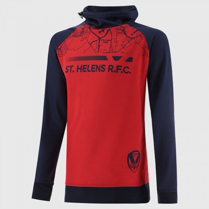 2025 Captains Run Ascent Hoody Navy/Red
