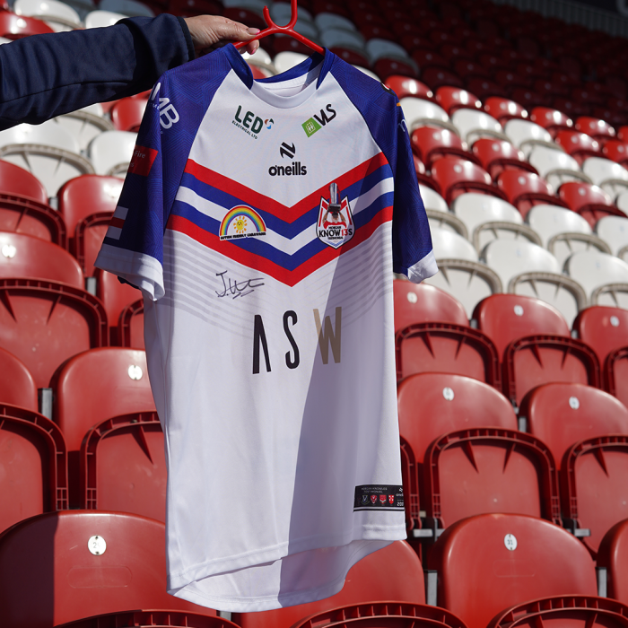(Signed) Jake Wingfield Warm Up Top